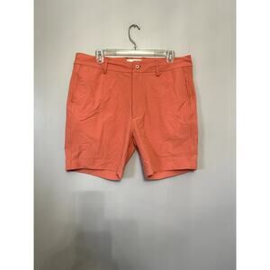 Create Unison Men's Pink Everyday Bermuda Shorts Zip/Drawstring L NWOT